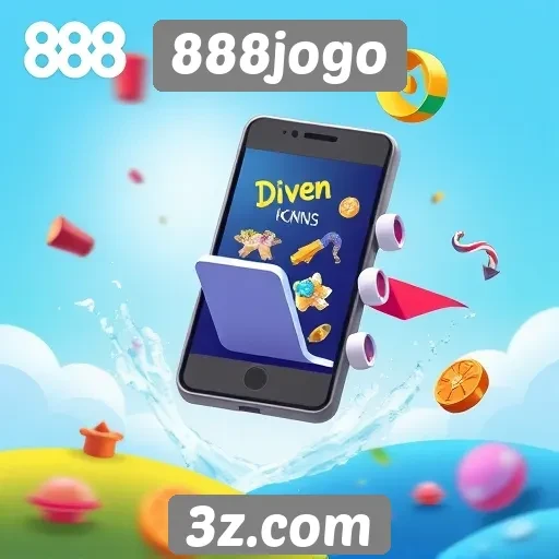 Experiência mobile otimizada no 888jogo